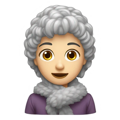 білокоса зима sticker