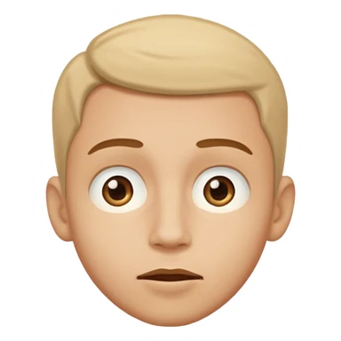 I want the the guy emoji but have him looking up sticker