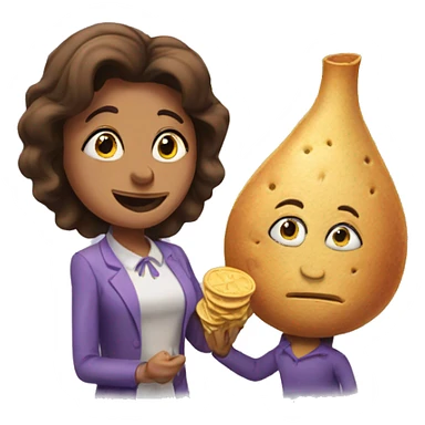 mrs. pots and chip sticker