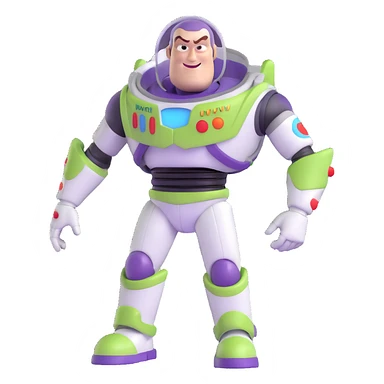 anti Buzz Lightyear, evil space ranger, dark version sticker