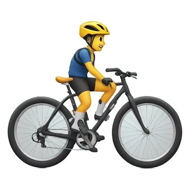Chat qui fait du vélo  sticker