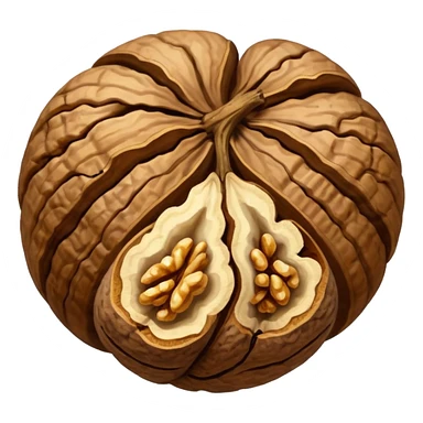 the nut walnuts sticker