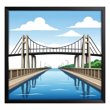 bridge maracaibo venezuela sticker