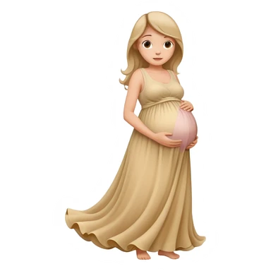 A girl is pregnant  sticker