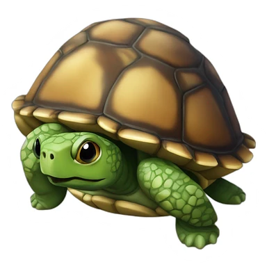 Macro avec une tortue 🐢 sticker