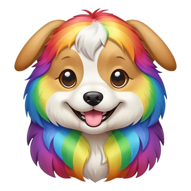 Gay dog sticker