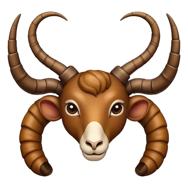Ram horns sticker
