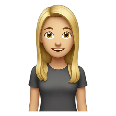 teen speaking english sticker