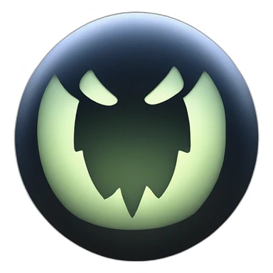 shadows inside a sphere sticker