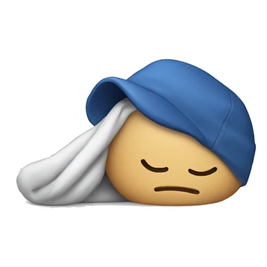 sleeping cap sticker