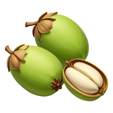 raw pistachio reverse colour sticker