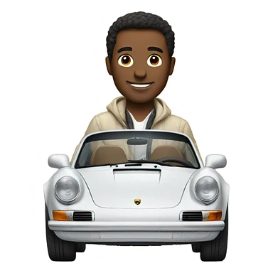 Guy on a Porsche sticker