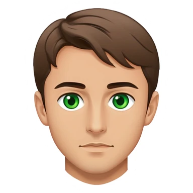 Charles Leclerc green eyes sticker