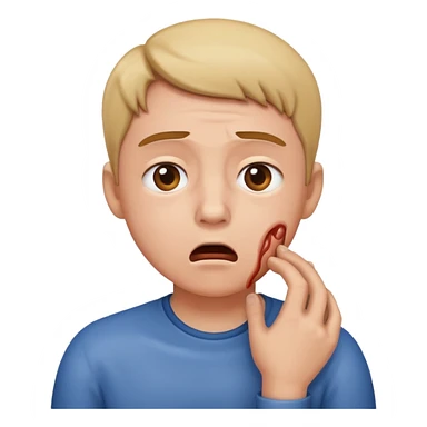 chocking self emoji sticker