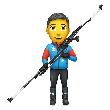 Biathlon sticker