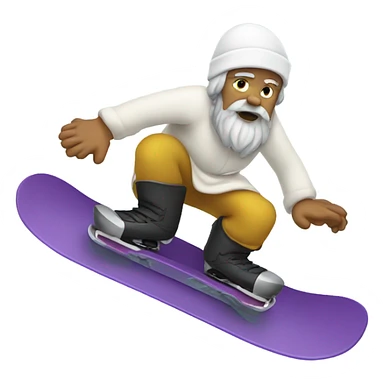 Socrates snowboarding  sticker