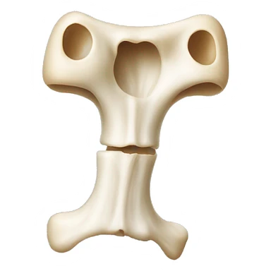 clavicle bone on neck sticker