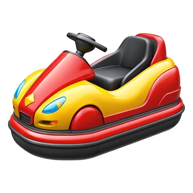 amusement park car game sticker