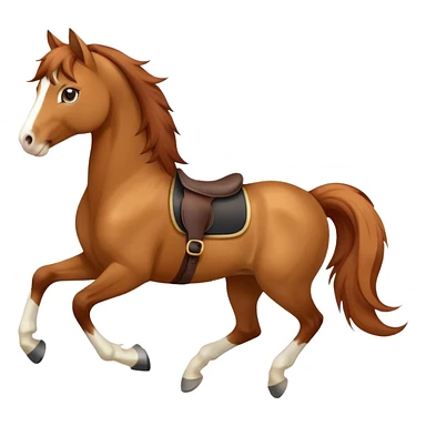 cat riding a horse sticker