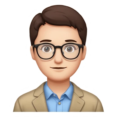 Brick wall with glasses sticker