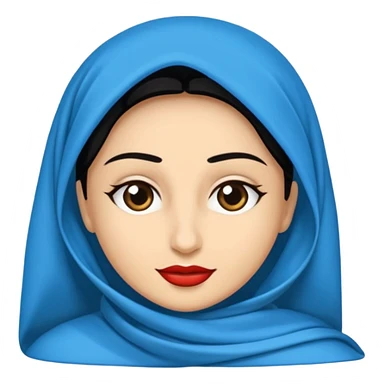 Mavi siyah tik olan sticker