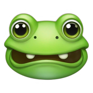 Frog pls sticker