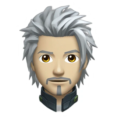 Raiden Metal Gear Rising sticker