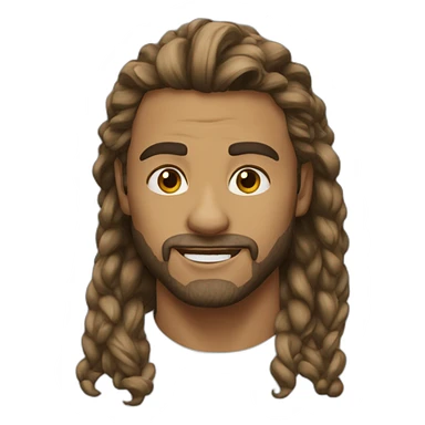 GigaChad prenant en photo sticker