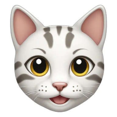 smile cat sticker