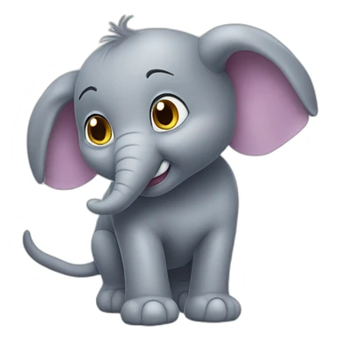 Cat-elefant sticker