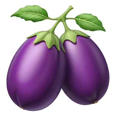 brinjal with small piece  sticker