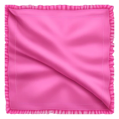 Pink folded blanket  sticker
