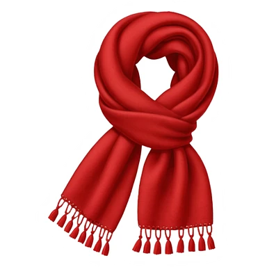 woolen scarf sticker