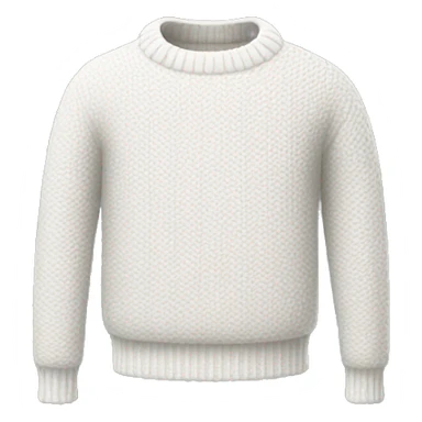 white sweater sticker