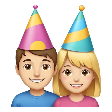 Birthday shots Brother and sister ￼ sticker