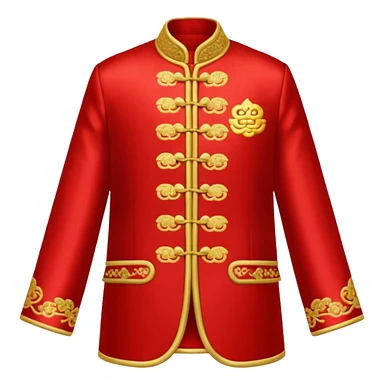 Tang suit jacket in red sticker