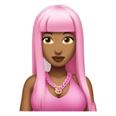 nicki minaj in pink sticker
