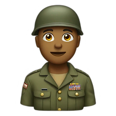 salute soldier sticker