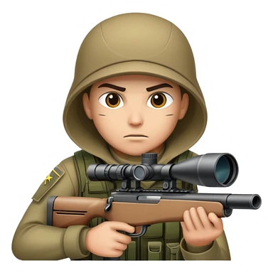 Army sniper  sticker