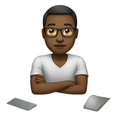 nigerian frontend developer sticker