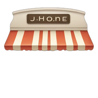 Jhone café sticker