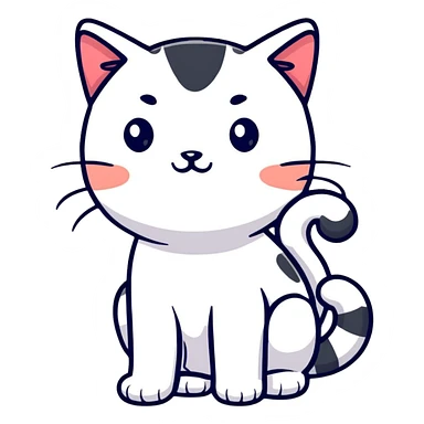 Cat pepper sticker