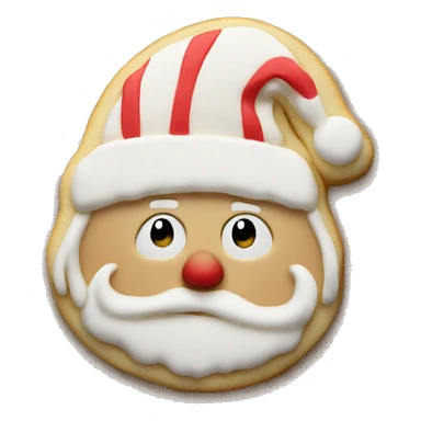 aesthetic Christmas sugar cookie sticker