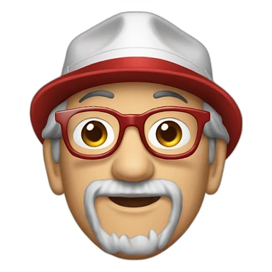 Spielberg-cap-red-coffee sticker