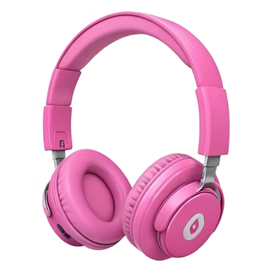 Pink Headphone other model sticker