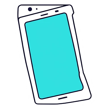 colorful smartphone sticker