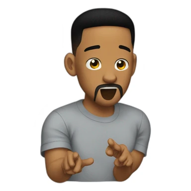 Will smith slap sticker