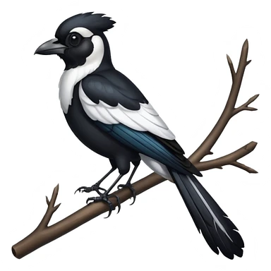 Magpie sticker