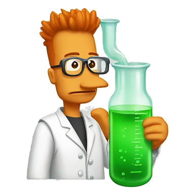 beaker sticker