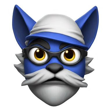 sly cooper but freaky sticker